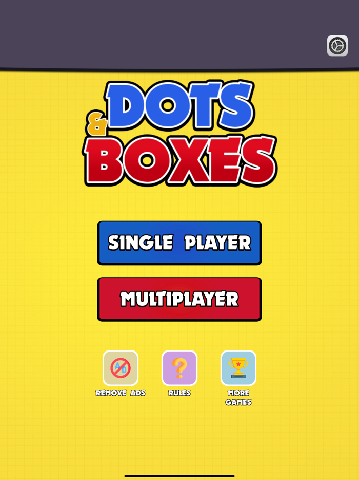 Dots and Boxes Dot Game