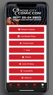 rose city comic con 2023 iphone screenshot 3