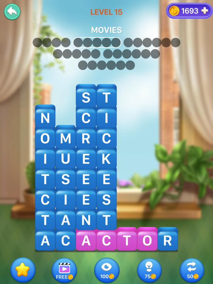 Word Tiles Swipe Search Games