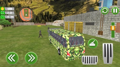 Army Transport  Bus Drive Game Screenshot