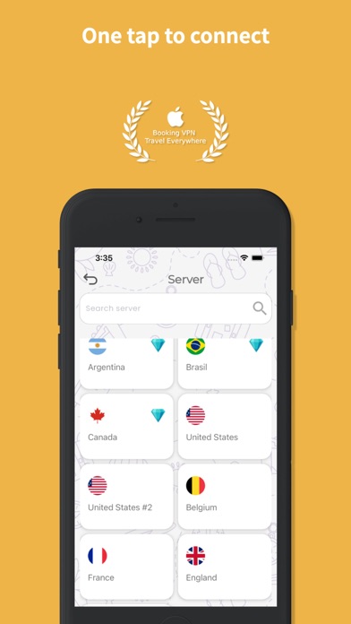Booking VPN: Travel Everywhere Screenshot