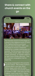 Graymere Church of Christ screenshot #4 for iPhone