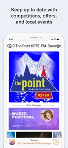 92.9 The Point KPTE-FM-Durango screenshot #3 for iPhone