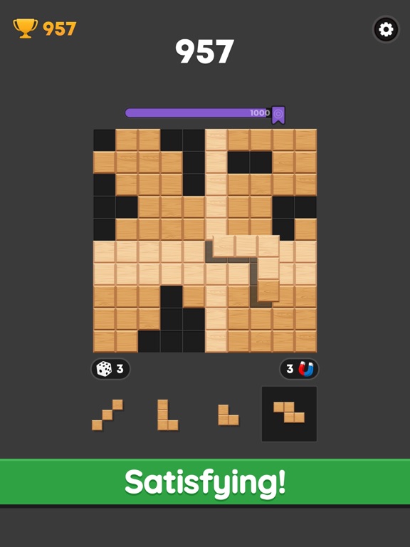 Screenshot #4 pour Block Match - Wood Puzzle