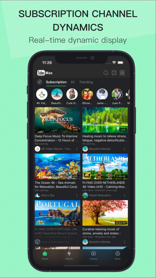 #8. TubeMax:Video and Music Player (iOS) 由: 翠英 麦