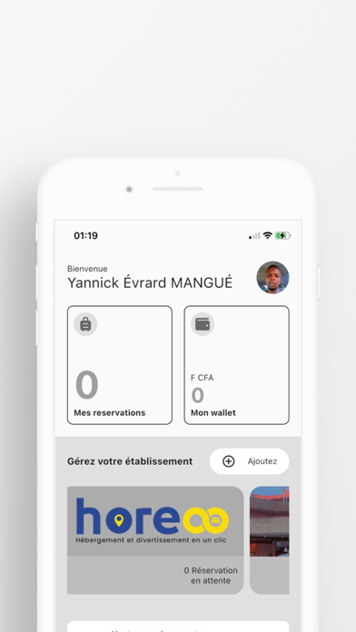 Horeoo provider Screenshot