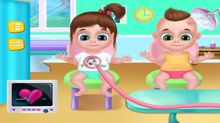 Twin Babysitter Daycare Game