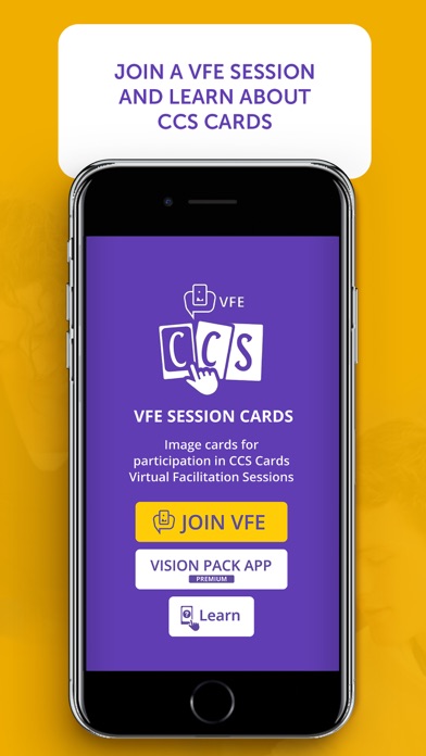 CCS VFE Cards Screenshot