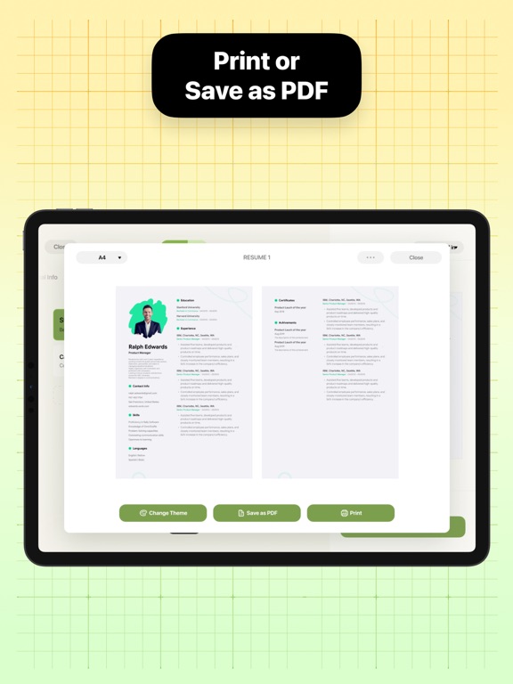 Screenshot #4 for CV Form - Resume Maker