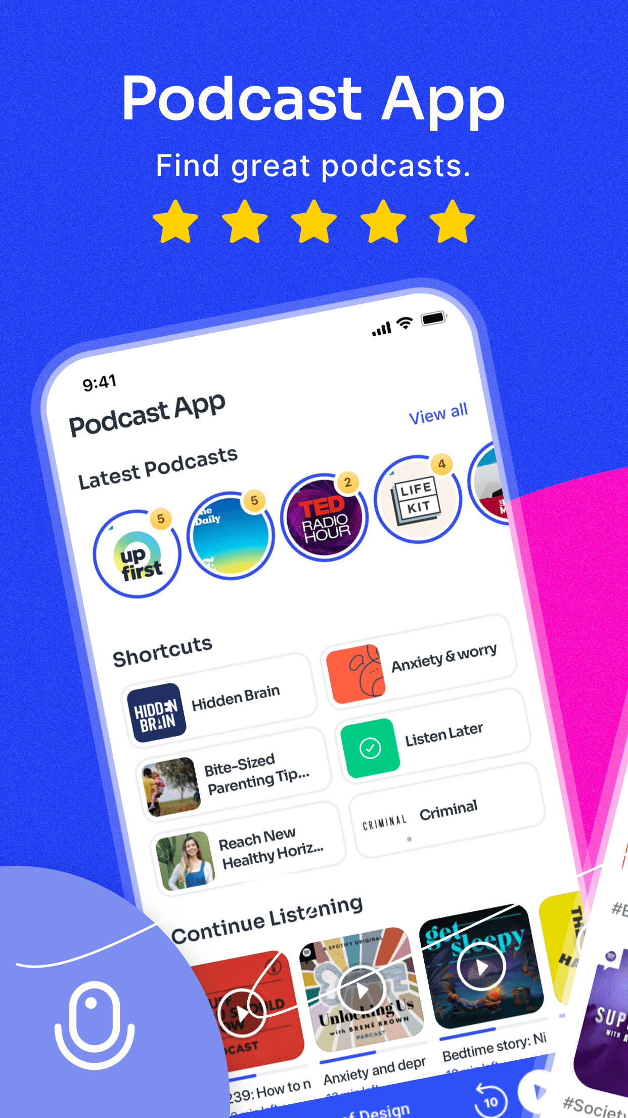 Podcast App screenshot 1