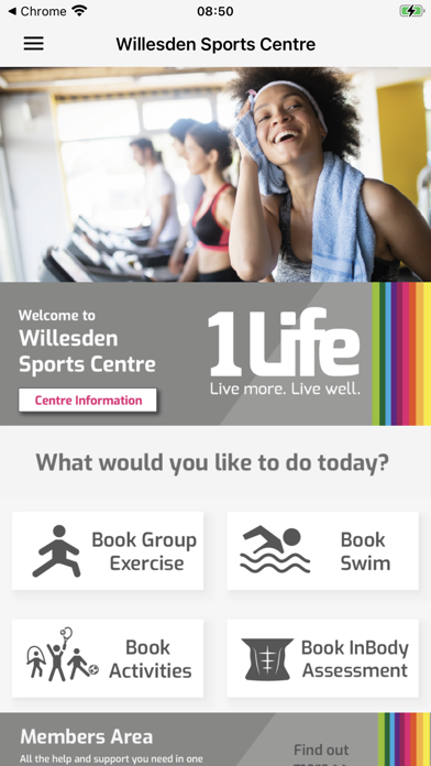 Screenshot #1 pour 1Life Live more. Live well.