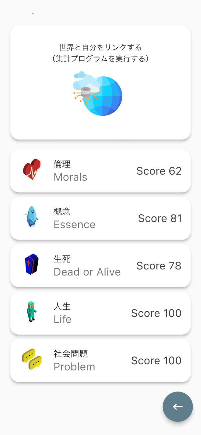 思考実験アプリ - オンライン投票機能付き -