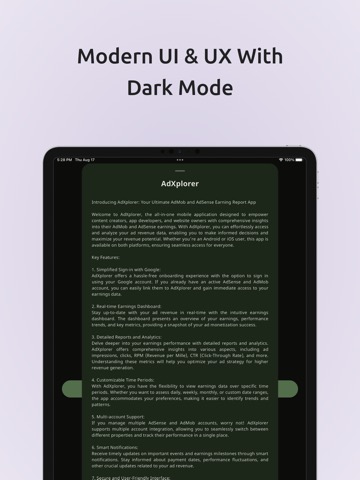 AdXplorer - Earning Report Appのおすすめ画像4