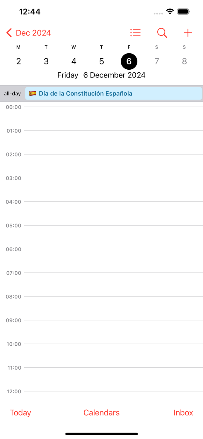 Días festivos España 2024