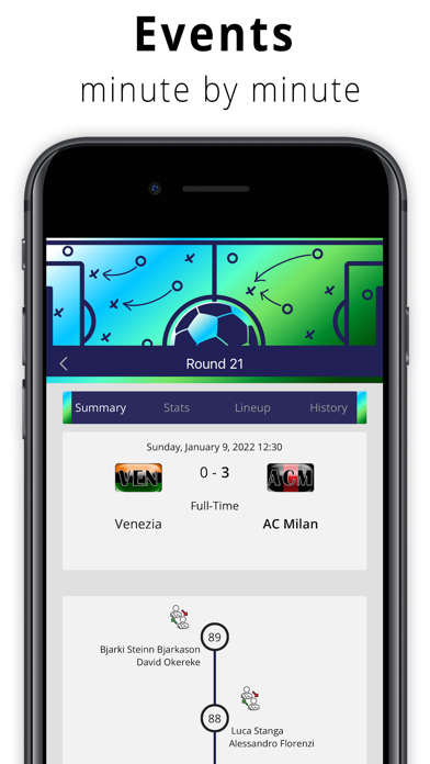 Info Italy League Screenshot