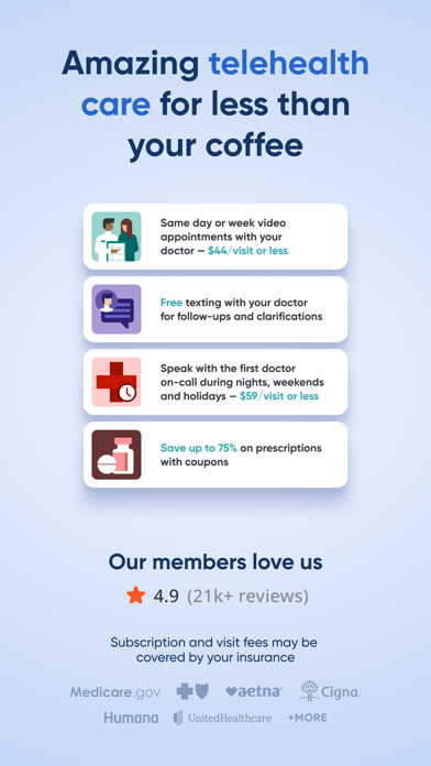 Screenshot #2 pour HealthTap Primary Care Doctors