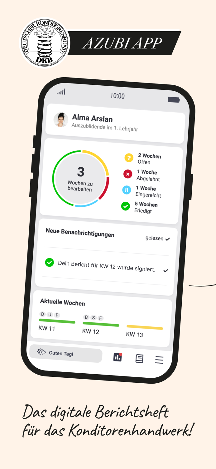 Azubi-App Konditorenhandwerk