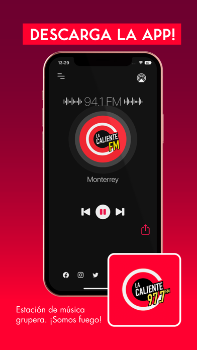 La Caliente FM Screenshot
