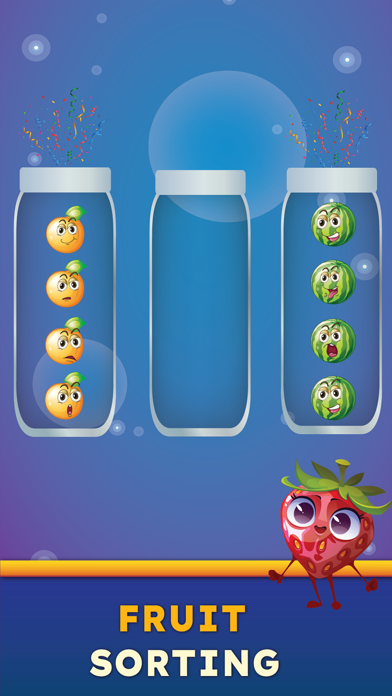 Fruit Sort Puzzle Screenshot