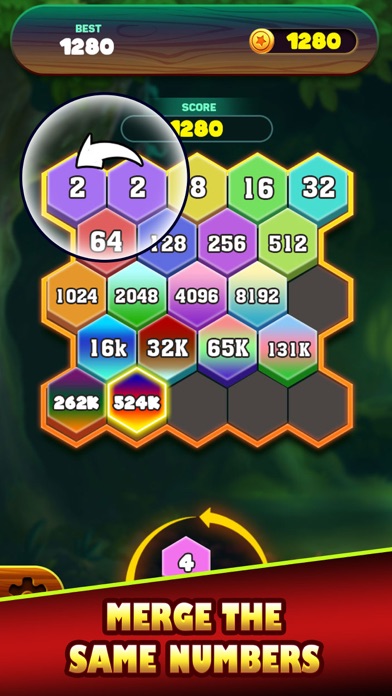 Hexa Number Block Puzzle Screenshot