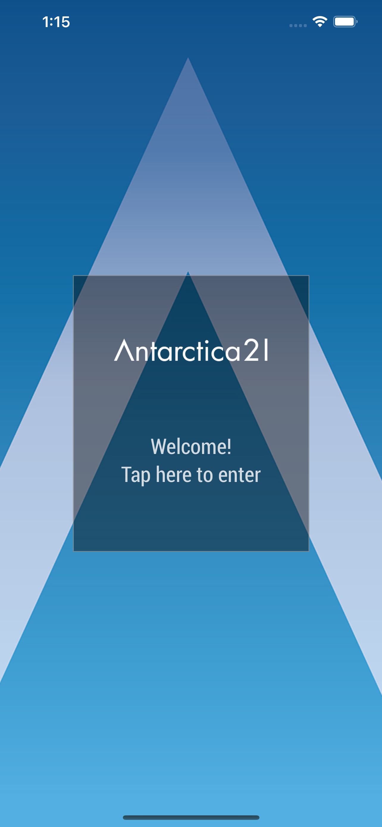Antarctica21 Mobile App
