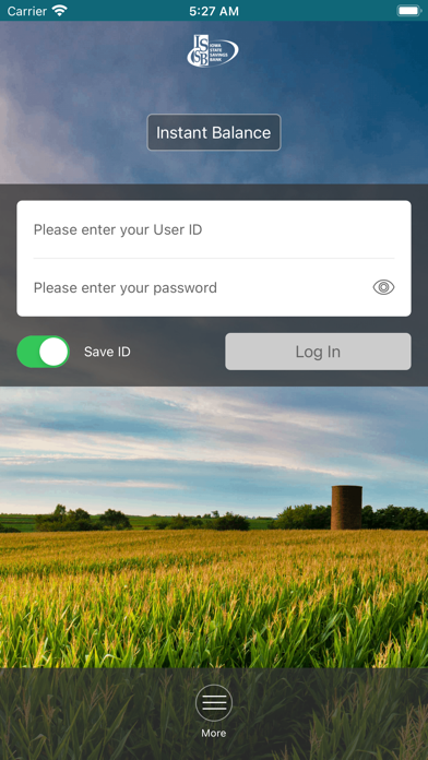 Iowa State Savings Bank Screenshot
