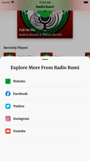 Radio Rumi screenshot 3