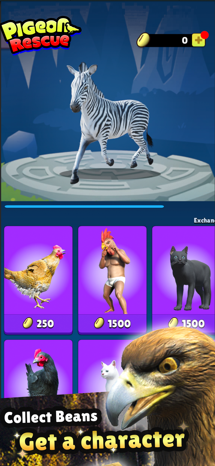 Pigeon Rescue - escape game