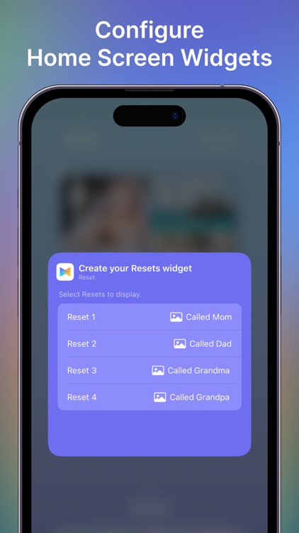 Reset - Track with Widgets screenshot-5