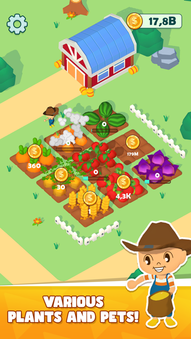 Farm Land: Idle Tycoon Screenshot