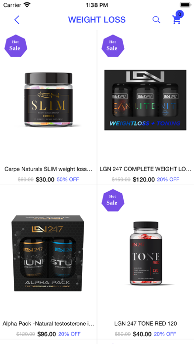 Fit Pharm Nutrition Screenshot