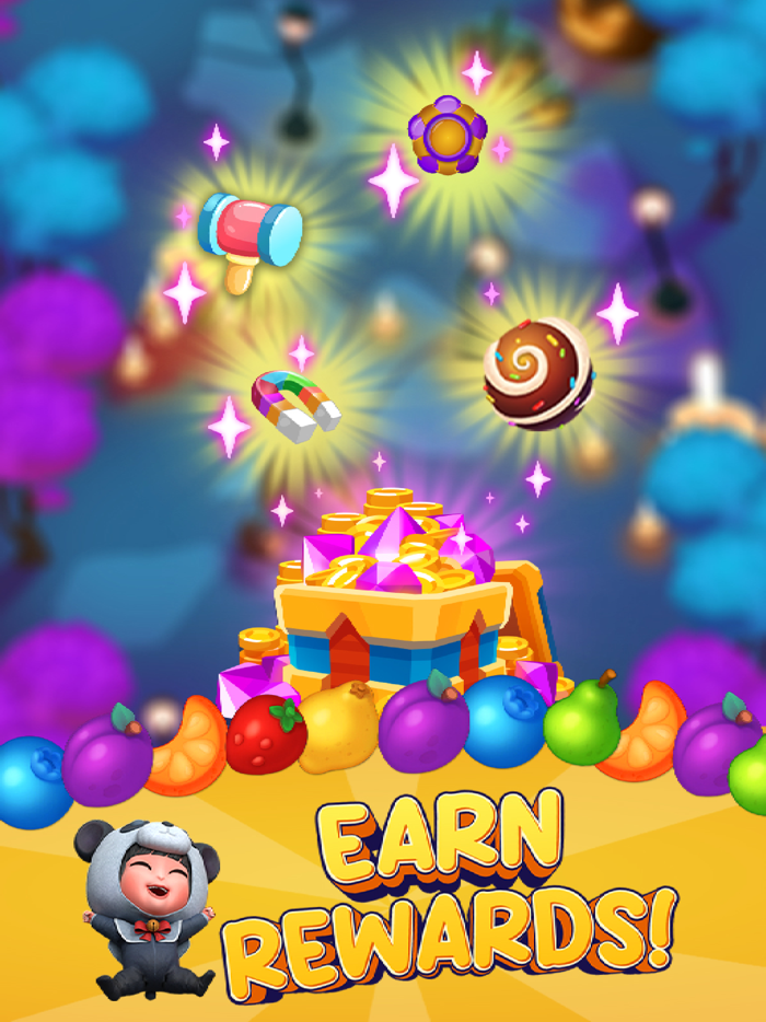 Fruit and Food Puzzle Saga