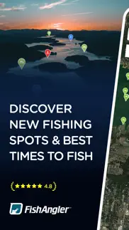 fishangler - fish finder app iphone screenshot 1