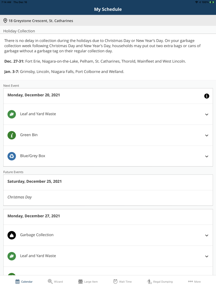 Niagara Region Waste