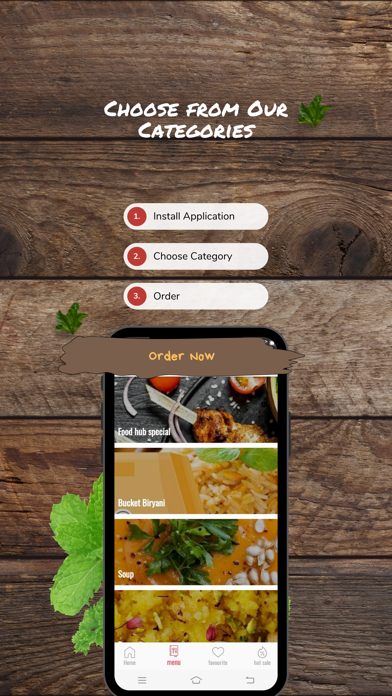 Foodhub Restaurant Screenshot