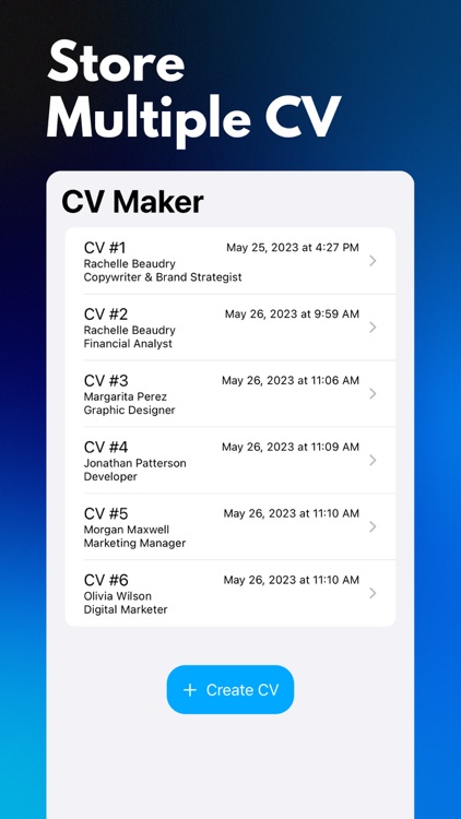 CV Maker: Resume Builder+ screenshot-3