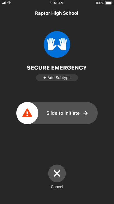 Raptor Alert Screenshot