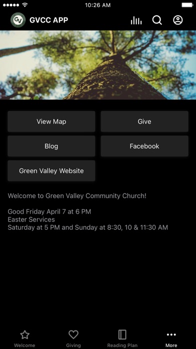 Green Valley Community Church Screenshot