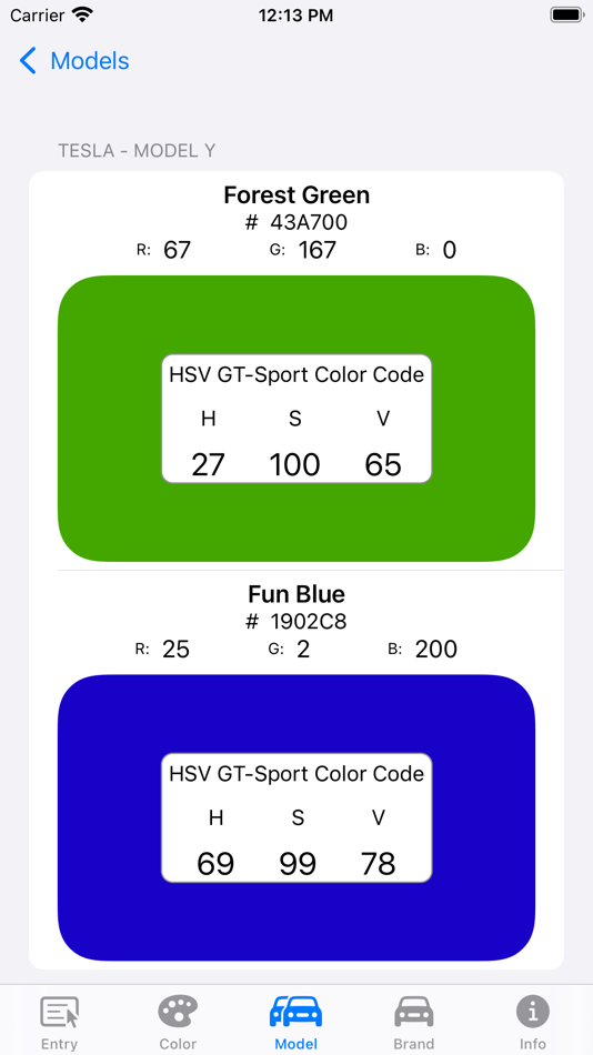 #6. GTS Colour (iOS) By: Martin Handl
