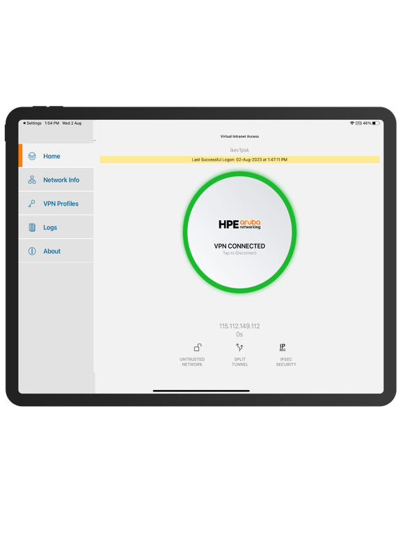 Screenshot #4 pour HPE Virtual Intranet Access