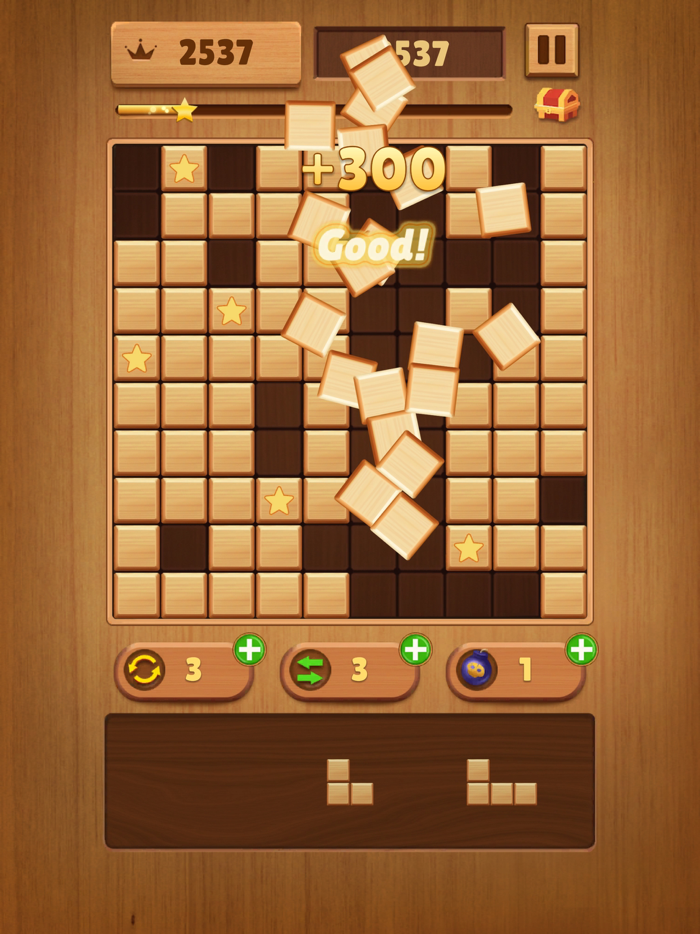 Woodytris Block Puzzle