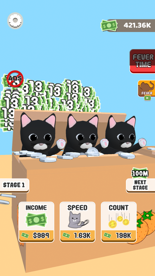 #6. Cat Box Fever (iOS) Podle: MondayOFF