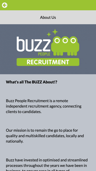 Buzz People Recruitment Ltd Screenshot