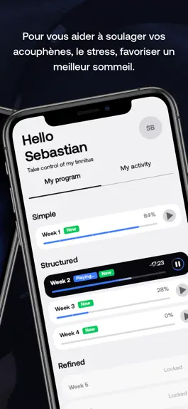Game screenshot AudioVitality apk