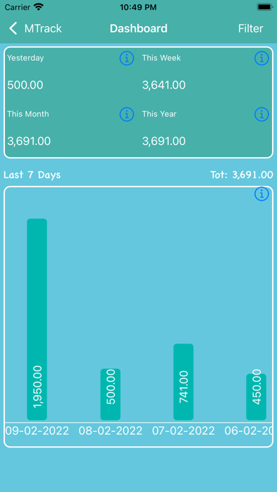 Track Month Screenshot