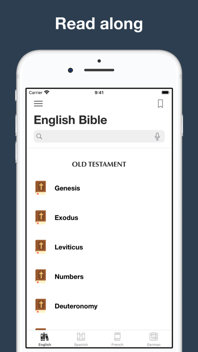 Screenshot #1 pour Read-along Bible