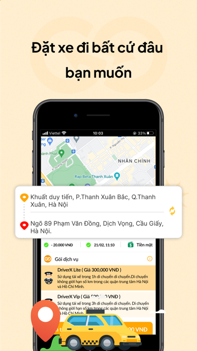 Lái xe hộ GOCheap! DriverX Screenshot