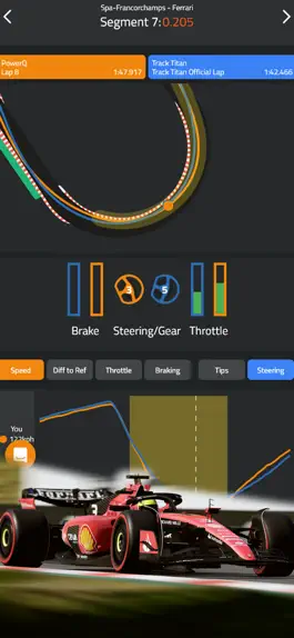 Game screenshot Track Titan Simracing Coaching mod apk