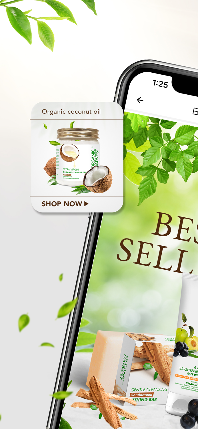 Organic Harvest- Beauty Shop