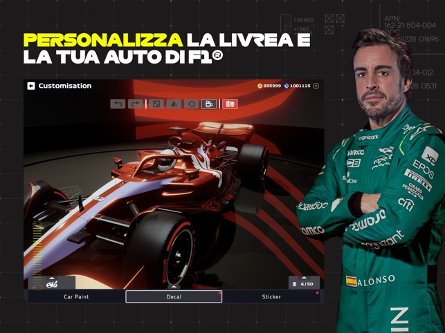 F1 Mobile Racing su App Store